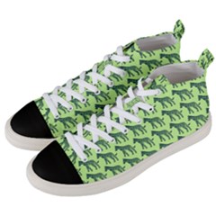 Pattern 134 Men s Mid-top Canvas Sneakers by GardenOfOphir