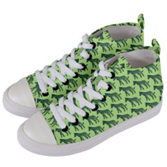 Pattern 134 Women s Mid-top Canvas Sneakers by GardenOfOphir