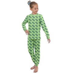 Pattern 134 Kids  Long Sleeve Set  by GardenOfOphir