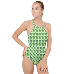 Pattern 134 High Neck One Piece Swimsuit by GardenOfOphir