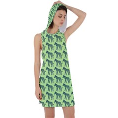 Pattern 134 Racer Back Hoodie Dress by GardenOfOphir