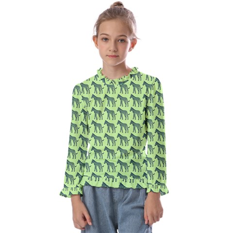 Pattern 134 Kids  Frill Detail Tee by GardenOfOphir