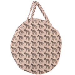 Pattern 135 Giant Round Zipper Tote by GardenOfOphir