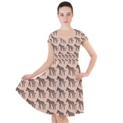 Pattern 135 Cap Sleeve Midi Dress by GardenOfOphir