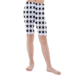 Pattern 137 Kids  Mid Length Swim Shorts by GardenOfOphir