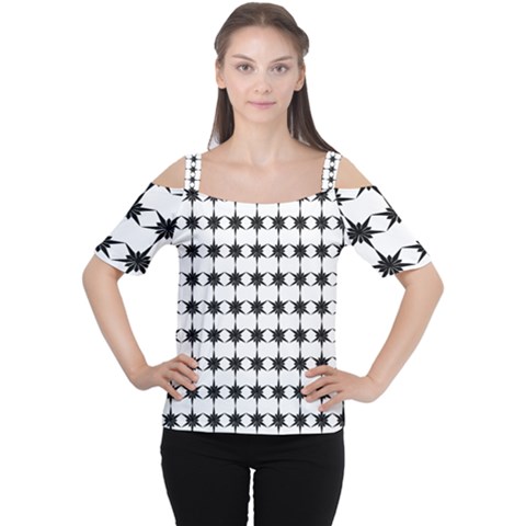 Pattern 137 Cutout Shoulder Tee by GardenOfOphir