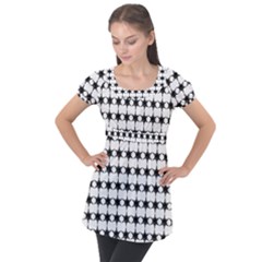 Pattern 137 Puff Sleeve Tunic Top by GardenOfOphir