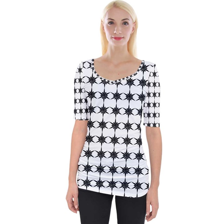 Pattern 137 Wide Neckline Tee