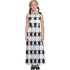 Pattern 137 Kids  Satin Sleeveless Maxi Dress by GardenOfOphir