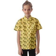 Pattern 136 Kids  Short Sleeve Shirt by GardenOfOphir