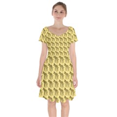 Pattern 136 Short Sleeve Bardot Dress by GardenOfOphir