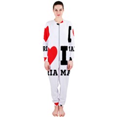 I Love Maria Onepiece Jumpsuit (ladies) by ilovewhateva