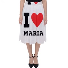 I Love Maria Classic Midi Skirt by ilovewhateva