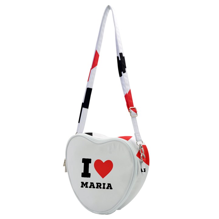 I love maria Heart Shoulder Bag