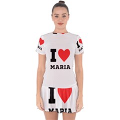 I Love Maria Drop Hem Mini Chiffon Dress by ilovewhateva