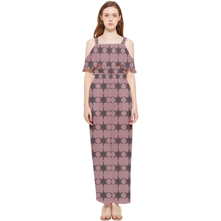 Pattern 151 Draped Sleeveless Chiffon Jumpsuit