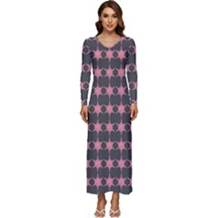 Pattern 139 Long Sleeve Longline Maxi Dress by GardenOfOphir