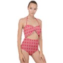 Pattern 142 Scallop Top Cut Out Swimsuit View1