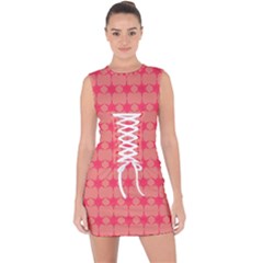 Pattern 142 Lace Up Front Bodycon Dress by GardenOfOphir