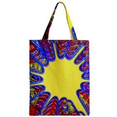 Explosion Big Bang Colour Structure Zipper Classic Tote Bag by Semog4