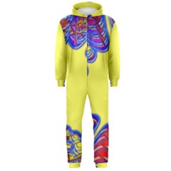 Explosion Big Bang Colour Structure Hooded Jumpsuit (men) by Semog4