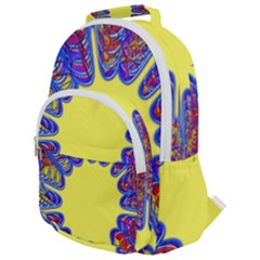 Explosion Big Bang Colour Structure Rounded Multi Pocket Backpack by Semog4