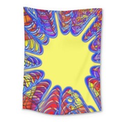 Explosion Big Bang Colour Structure Medium Tapestry by Semog4