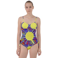 Explosion Big Bang Colour Structure Sweetheart Tankini Set by Semog4