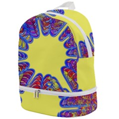 Explosion Big Bang Colour Structure Zip Bottom Backpack