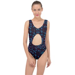 Artificial Intelligence Network Center Cut Out Swimsuit by Semog4