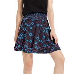 Artificial Intelligence Network Waistband Skirt by Semog4