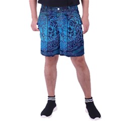 Artificial Intelligence Network Blue Art Men s Pocket Shorts by Semog4