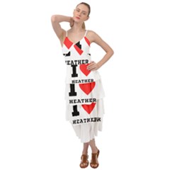 I Love Heather Layered Bottom Dress by ilovewhateva