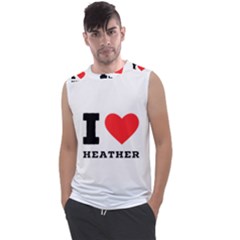 I Love Heather Men s Regular Tank Top by ilovewhateva