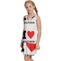 I love heather Kids  Sleeveless Tiered Mini Dress View2