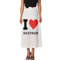 I love heather Classic Midi Chiffon Skirt View1