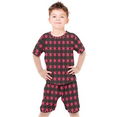 Pattern 143 Kids  Tee And Shorts Set by GardenOfOphir