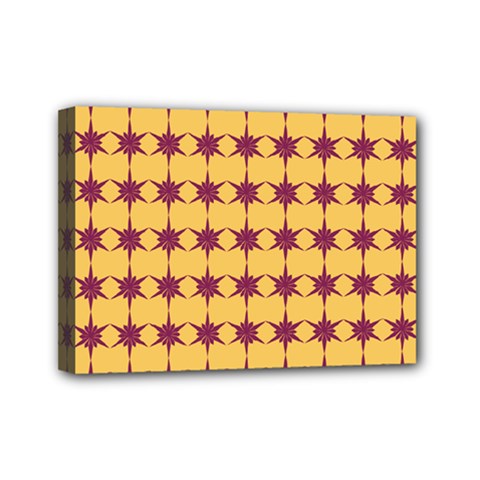 Pattern 141 Mini Canvas 7  X 5  (stretched) by GardenOfOphir