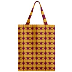 Pattern 141 Zipper Classic Tote Bag by GardenOfOphir