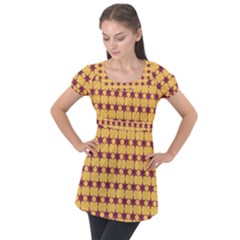 Pattern 141 Puff Sleeve Tunic Top by GardenOfOphir