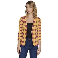 Pattern 141 Women s One-button 3/4 Sleeve Short Jacket by GardenOfOphir