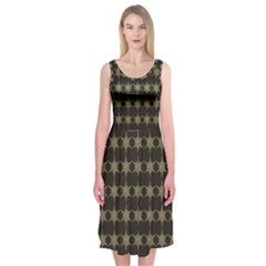 Pattern 144 Midi Sleeveless Dress by GardenOfOphir