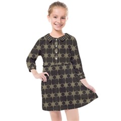 Pattern 144 Kids  Quarter Sleeve Shirt Dress by GardenOfOphir