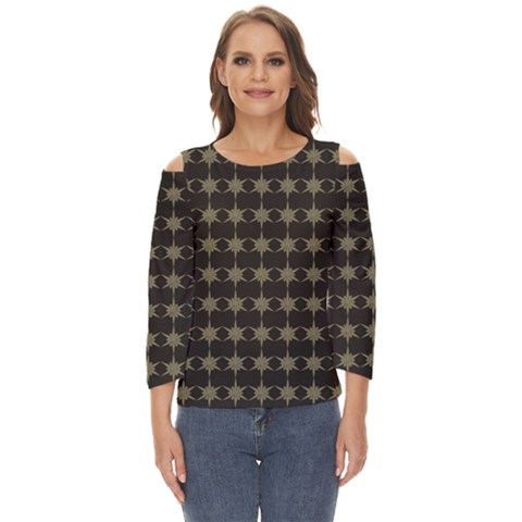 Pattern 144 Cut Out Wide Sleeve Top by GardenOfOphir