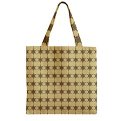 Pattern 145 Zipper Grocery Tote Bag by GardenOfOphir