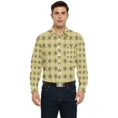 Pattern 145 Men s Long Sleeve Pocket Shirt  by GardenOfOphir