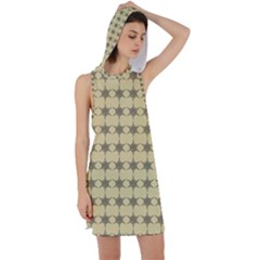 Pattern 145 Racer Back Hoodie Dress by GardenOfOphir