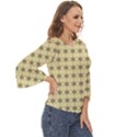 Pattern 145 Cut Out Wide Sleeve Top View3