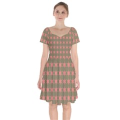 Pattern 146 Short Sleeve Bardot Dress by GardenOfOphir