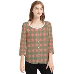 Pattern 146 Chiffon Quarter Sleeve Blouse by GardenOfOphir